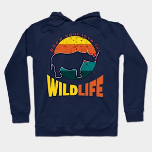 Show your love for wildlife Hoodie